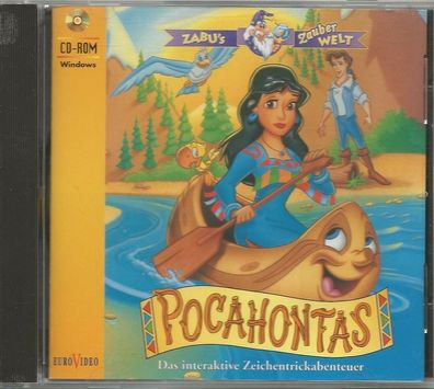 Pocahontas Interaktives Zeichentrickabenteuer (PC 1996 im Jewel Case) neuwertig