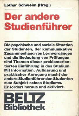 Schweim, Lothar [Hrsg.] Der andere Studienführer (1973) Beltz 33