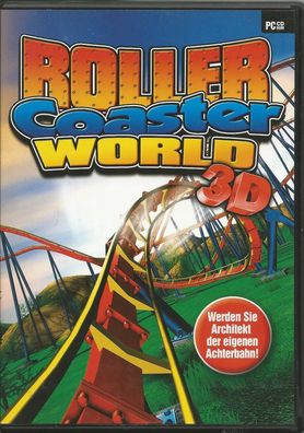 Roller Coaster World 3D (PC, 2003, DVD-Box) mit Kurzanleitung - neuwertig
