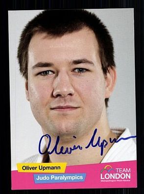 Oliver Upmann Autogrammkarte Original Signiert Judo + A 55438