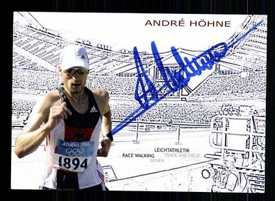Andre Höhne Autogrammkarte Original Signiert Leichathletik + A 55517