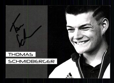 Thomas Schmidberger Autogrammkarte Original Signiert Leichathletik + A 55532