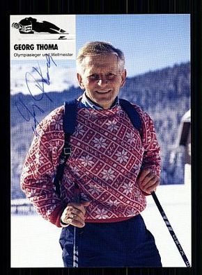 Georg Thoma Autogrammkarte Original Signiert Skispringen + A 56031