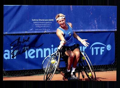 Sabine Ellerbrock TOP Foto Original Signiert Tennis + A 55617