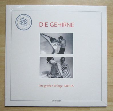 Die Gehirne - Ihre großen Erfolge 1983-85 - Tapetopia 002 Serie Vinyl LP
