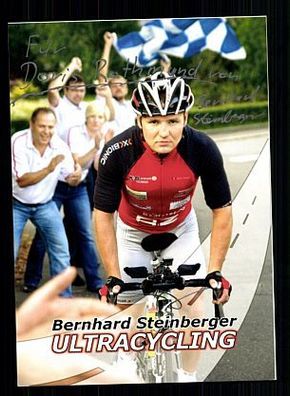 Bernhard Steinberger Autogrammkarte Original Signiert Radsport + A 55709