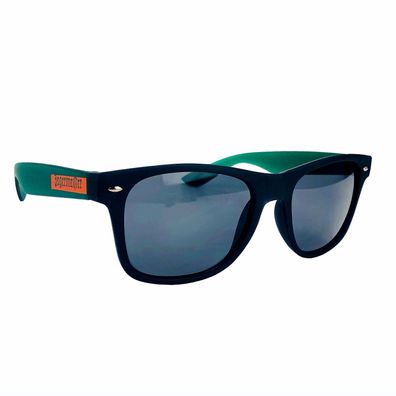 Jägermeister Sonnenbrille Nerd-, Party-, Brille in schwarz grün