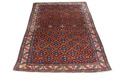Hochwertiger handgeknüpfter original russischer Antik -Teppich Maß: 2,02x1,23