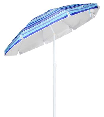 Sonnenschirm mit UV 50+ Schutz - 200 cm - Stand Sonnen Garten Schirm knickbar