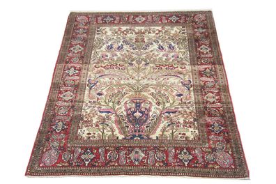 Hochwertiger handgeknüpfter afghanischer Antik -Teppich Maß: 2,07x1,48