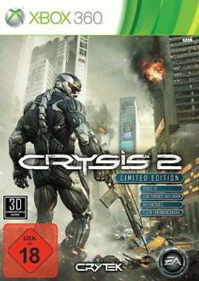 Crysis 2 - Limited Edition Microsoft Xbox 360, 2011, DVD-Box sehr guter Zustand