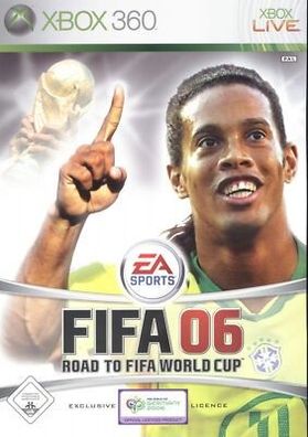 FIFA 06: Road To FIFA World Cup (Microsoft Xbox 360, 2005, DVD-Box)