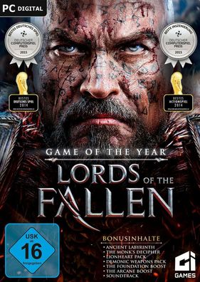 Lords Of The Fallen - GotY Edition (PC 2015, Nur Steam Key Download Code) No DVD