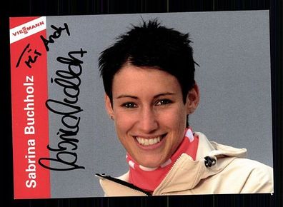 Sabrina Buchholz Autogrammkarte Original Signiert Biathlon + A 56272