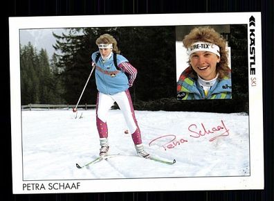 Peter Schaaf Autogrammkarte Original Signiert Ski Langlauf + A 56362