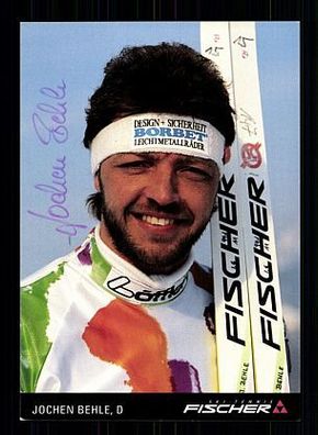 Jochen Behle Autogrammkarte Original Signiert Ski Langlauf + A 56370
