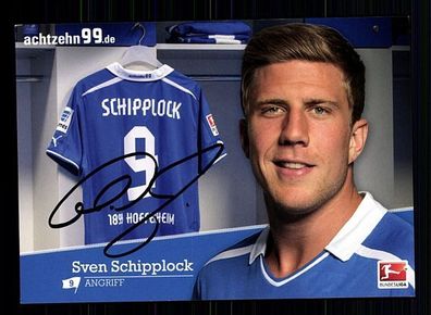 Sven Schipplock TSG Hoffenheim 2013-14 Autogrammkarte + A 56100