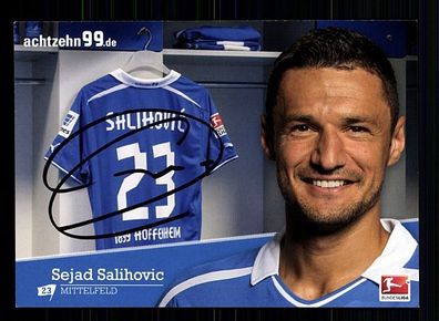 Sejad Salihovic TSG Hoffenheim 2013-14 Autogrammkarte + A 56108