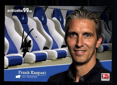 Frank Kaspari TSG Hoffenheim 2013-14 Autogrammkarte + A 56124