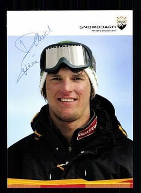 David Speiser Autogrammkarte Original Signiert Snowboard + A 56348