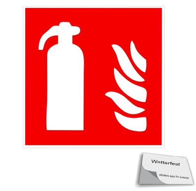 Notausgang Fluchtweg Feuer Hilfe Aufkleber Sicherheitsaufkleber Notfall (RW28/2)