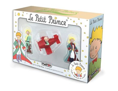 Der kleine Prinz: Sichtdisplay 3-teiliges Figuren Set Toy Set Prince Sammelfigur
