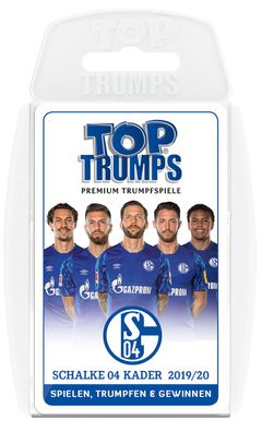 Top Trumps - FC Schalke 04 - Kader Kartenspiel Fußball Quartett Karten Spiel