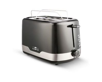 LENTZ Toaster 2-Scheiben schwarz 74160