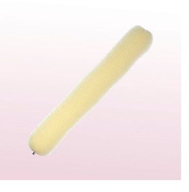 Comair Bun-Rolle mit Druckknopf blond rund, lang 4 x 22 cm, 14 g