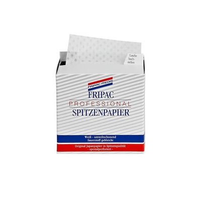 Fripac Medis Spitzenpapier 90 x 65 mm spezial perforiert, weiß 500 Blatt