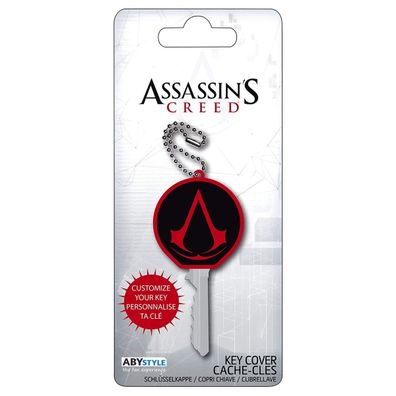 Assassin's CREED Gummi Schlüsselkappe Crest Schlüsselanhänger Keychain Templer