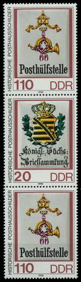 DDR Zusammendruck Nr SZd 388 postfrisch 3ER STR SAD347A