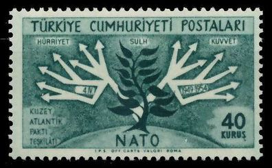 TÜRKEI 1954 Nr 1390 postfrisch X05FB22