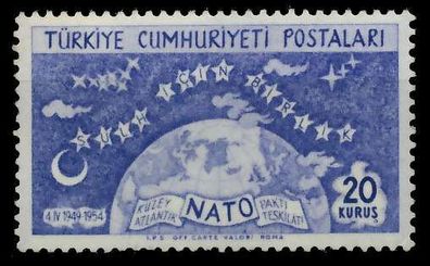 TÜRKEI 1954 Nr 1389 postfrisch X05FB26