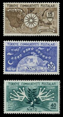 TÜRKEI 1954 Nr 1388-1390 postfrisch X05FB2A