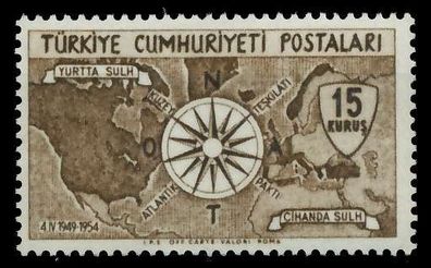 TÜRKEI 1954 Nr 1388 postfrisch X05FB2E