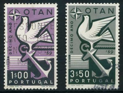 Portugal 1960 Nr 878-879 gestempelt X05FC36