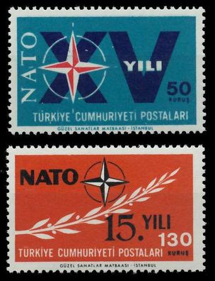 TÜRKEI 1964 Nr 1899-1900 postfrisch SAE4546