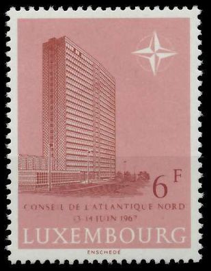 Luxemburg 1967 Nr 752 postfrisch SAE456A