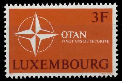 Luxemburg 1969 Nr 794 postfrisch SAE9522