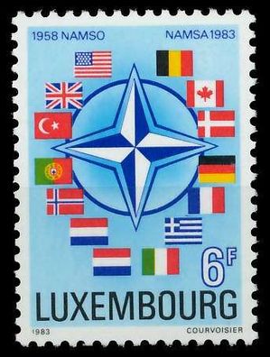 Luxemburg 1983 Nr 1071 postfrisch SAE955E