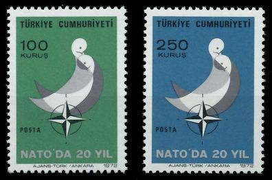 TÜRKEI 1962 Nr 2250-2251 postfrisch X063D56