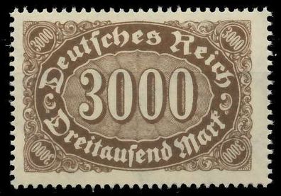 Deutsches REICH 1922 INFLA Nr 254 postfrisch X063E36