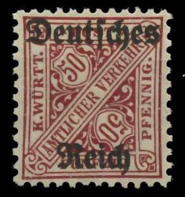 Deutsches REICH Dienstmarken 1920 Nr 63 postfrisch X064036