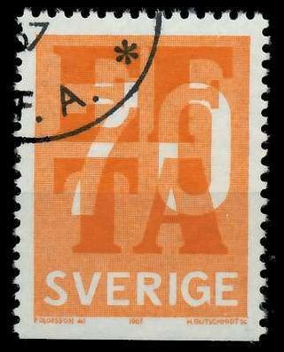 Schweden 1967 Nr 573Du gestempelt X064372