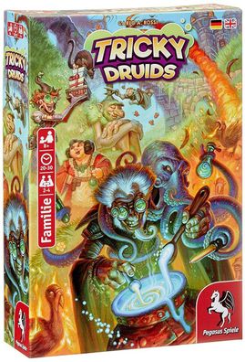 Pegasus Spiele Tricky Druids Familienspiel Game Interaktion Gesellschaftsspiel