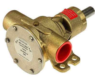 Johnson Pump Bronze Impellerpumpe F7B-8 107l/ min mit Fußmontage