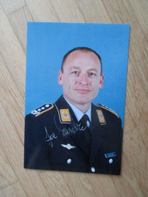 Bundeswehr Oberstleutnant Joachim Kaschke - handsigniertes Autogramm!!!