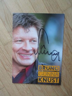 Stadionsprecher Borussia Dortmund Kabarettist Bruno Knust - handsigniertes Autogramm!