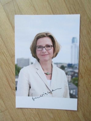MdB CDU Bettina Wiesmann - handsigniertes Autogramm!!